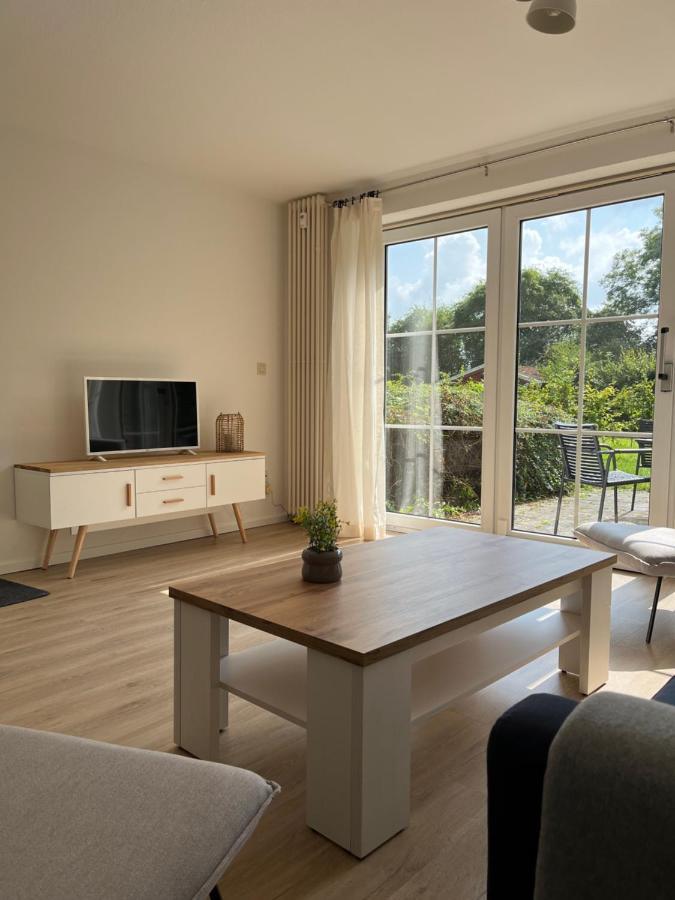 Ferienwohnung II Im Idyllischen Gulfhof Krummhörn Extérieur photo